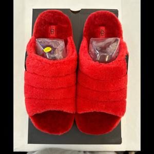 UGG Fluff You Slipper - Red - Mens - 12